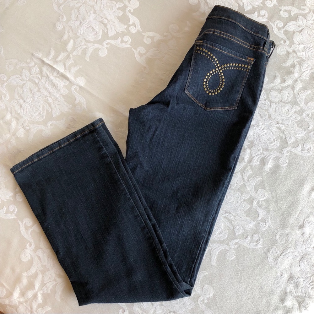 NYDJ Dark Blue Stretch Jeans 8
